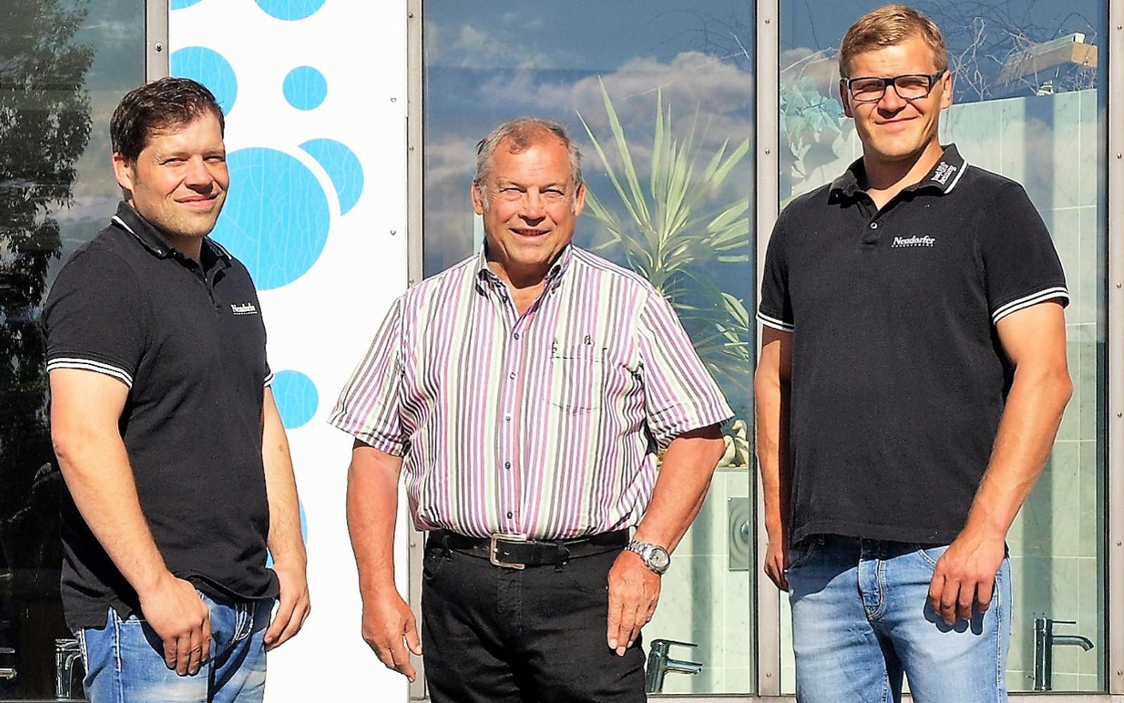 Armin Neudorfer, Anton Neudorfer und Ralf Neudorfer